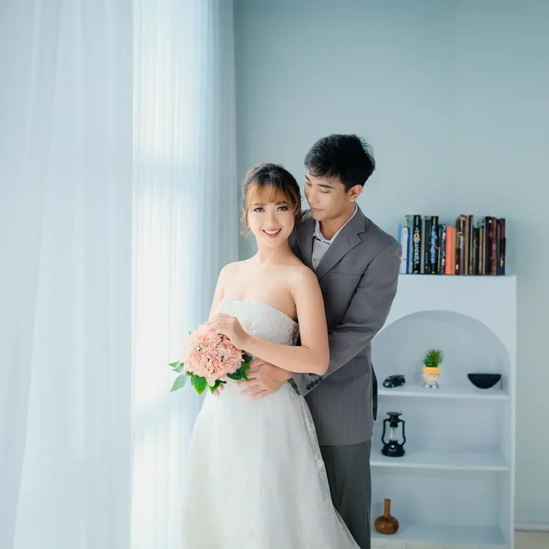 Makeup Prewedding Sepasang + Gaun & Jas
